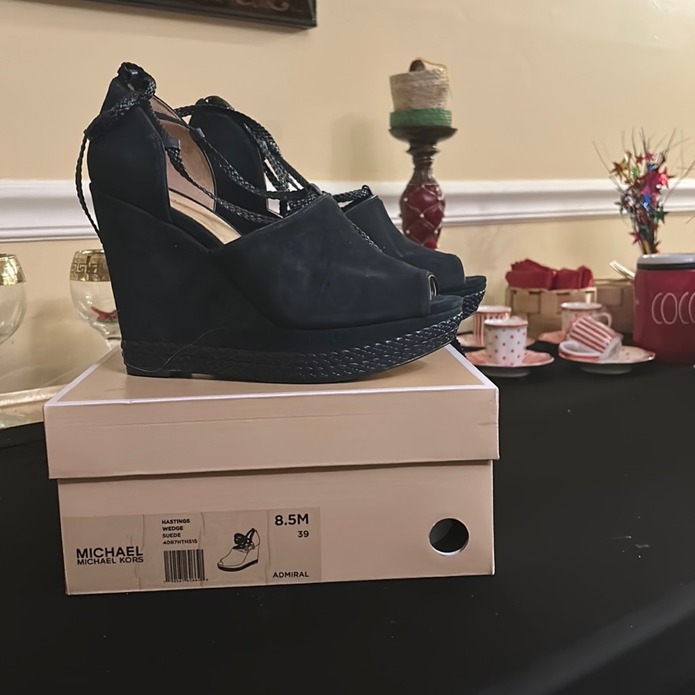 Michael Kors Navy espadrille